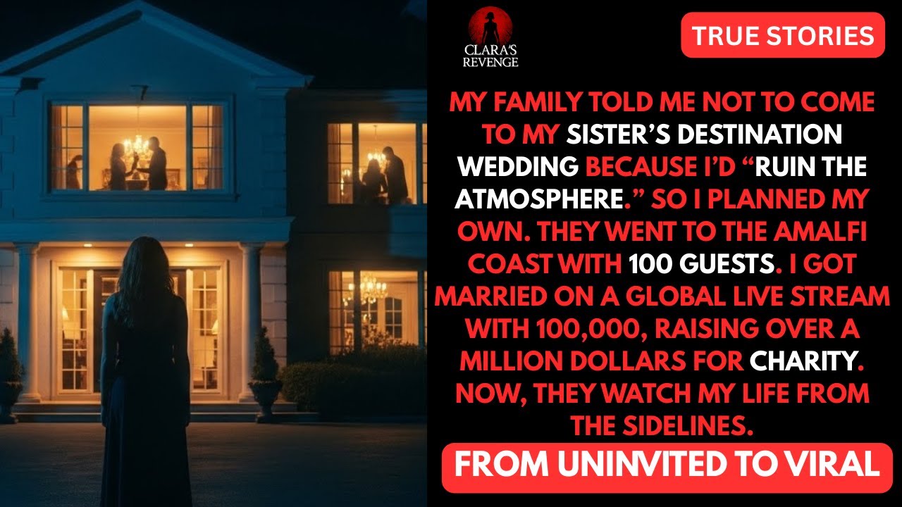 My family told me not to come to my sister’s destination wedding because I’d ruin the atmosphere So.