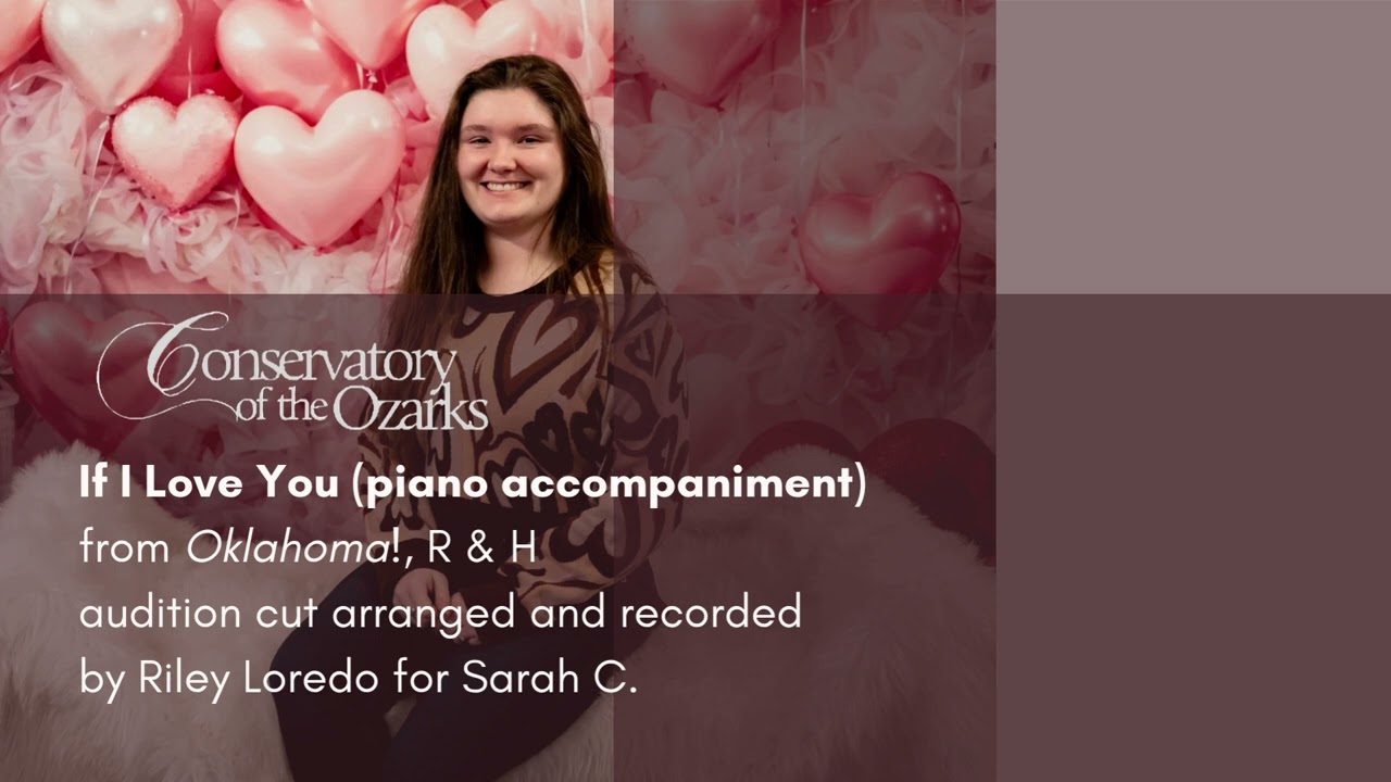 If I Loved You audition cut for Sarah accompaniment only