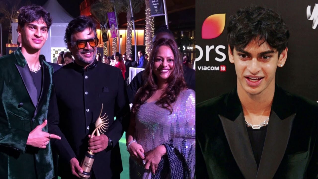 R Madhavan Son Vedaant Madhavan FIRST Appearance At IIFA Awards 2023 Abu Dhabi