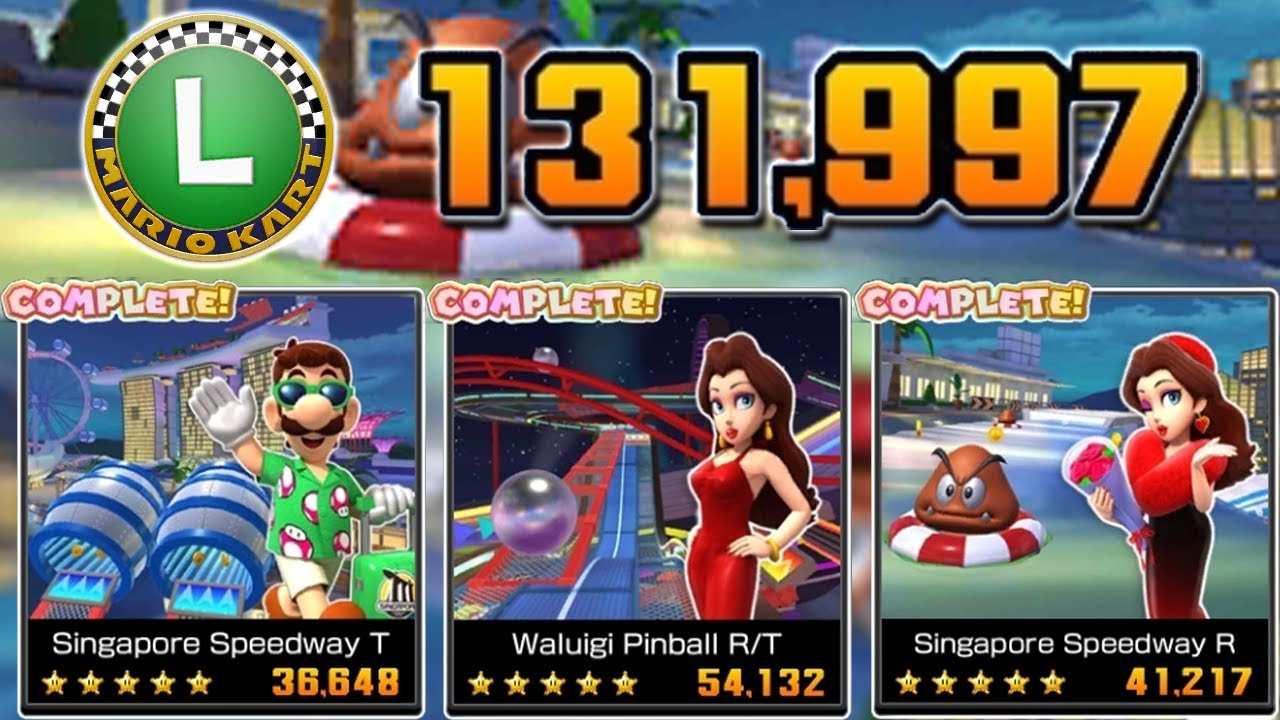 Singapore Tour Week 1 Ranked Cup (132K) - #MarioKartTour Ranked Cup Highscores