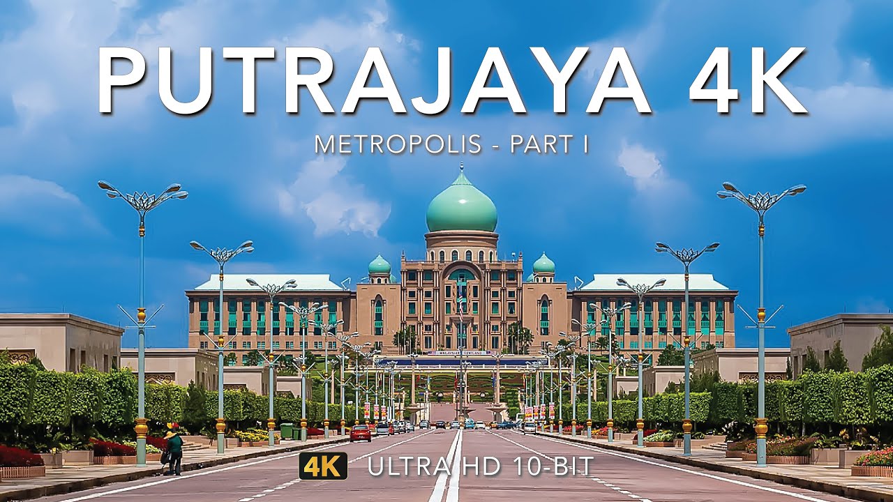 Driving Putrajaya in 4K Ultra HD - Presint 1 to Presint 8