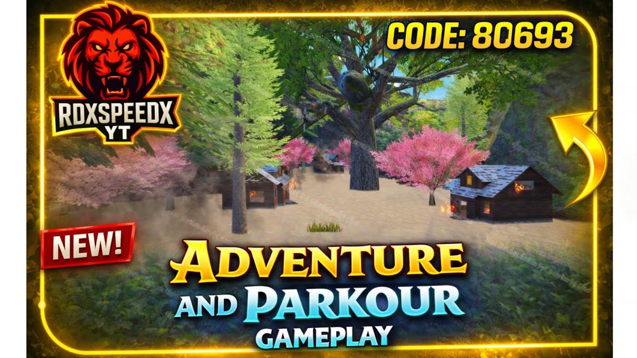 Bgmi wow code 80693 | Adventure and Parkour gameplay | hardest Parkour | #bgmi #bgmiwow 