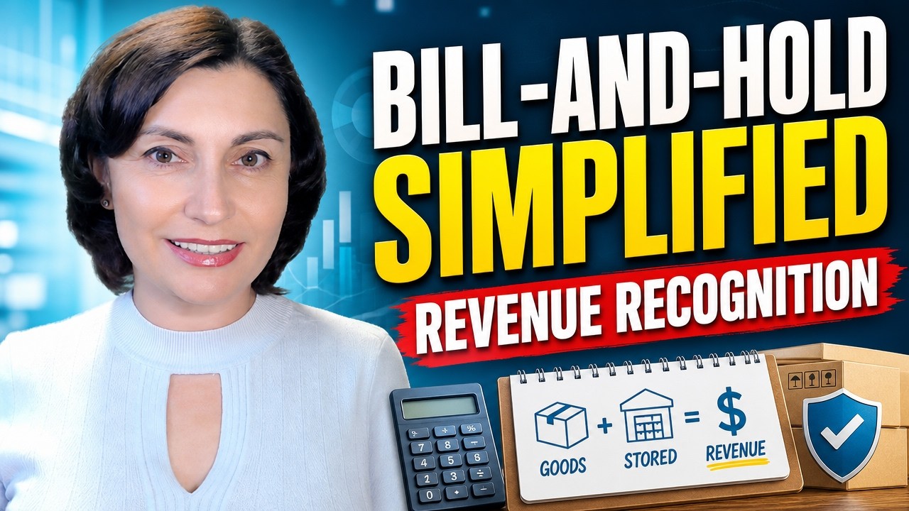 Revenue Recognition: Bill-and-Hold Arrangement in Less than 9 Minutes!