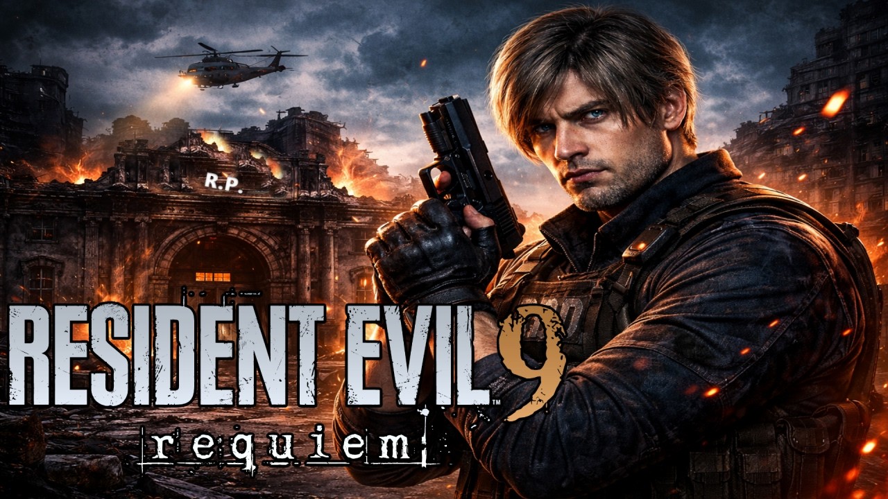 ESTÁ INCRÍVEL!  RESIDENT EVIL REQUIEM DUBLADO EM PT-BR