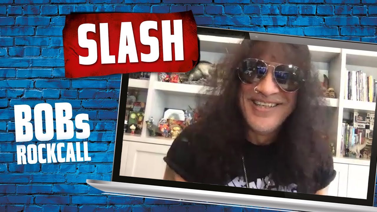 Slash about his new Album, working with Myles Kennedy and Halloween | BOBs Rockcall