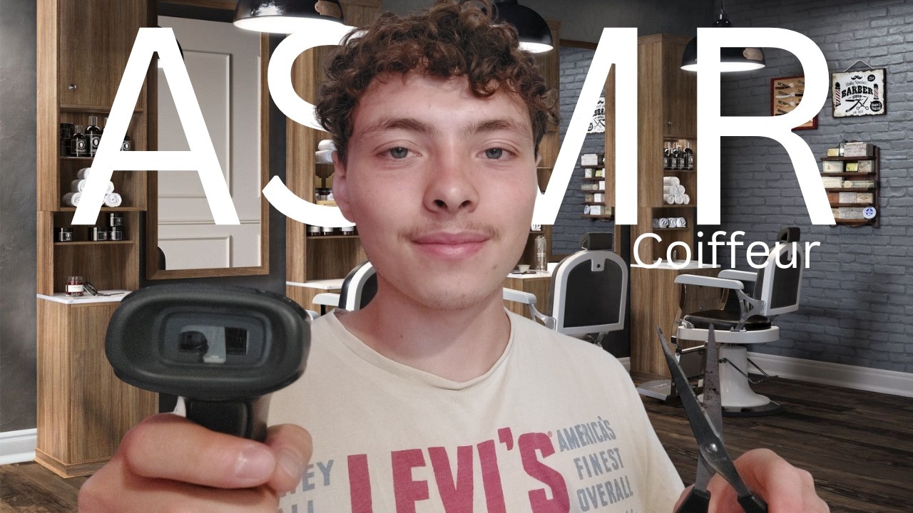 ASMR : Roleplay💇‍♂️Coiffeur la coupe PARFAITE💇‍♂️
