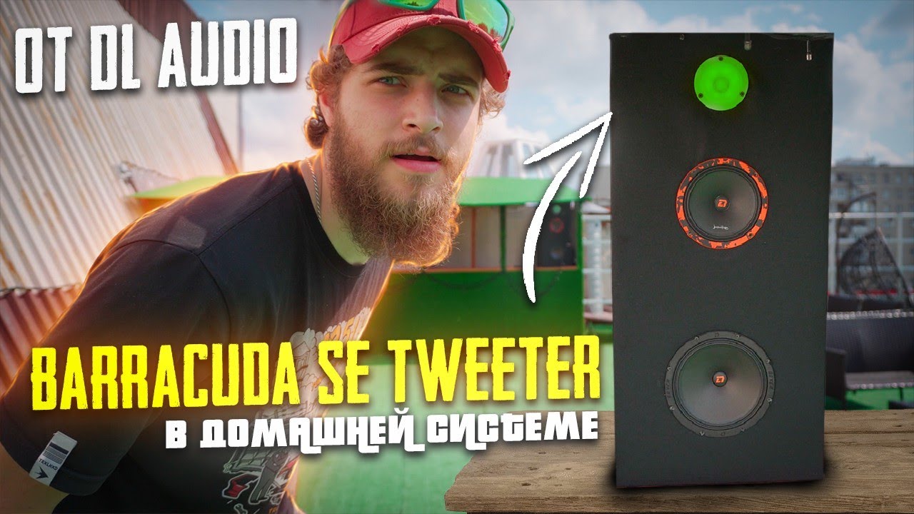 Мощная домашняя аудиосистема с твиттерами  Barracuda SE DL Audio!