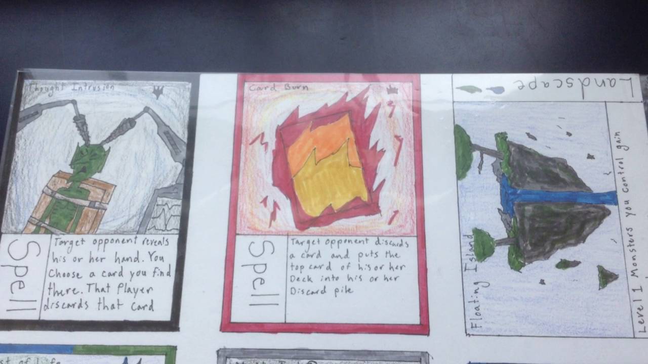 Homemade TCG: Card Warriors EP. 5 Brand New Cards!