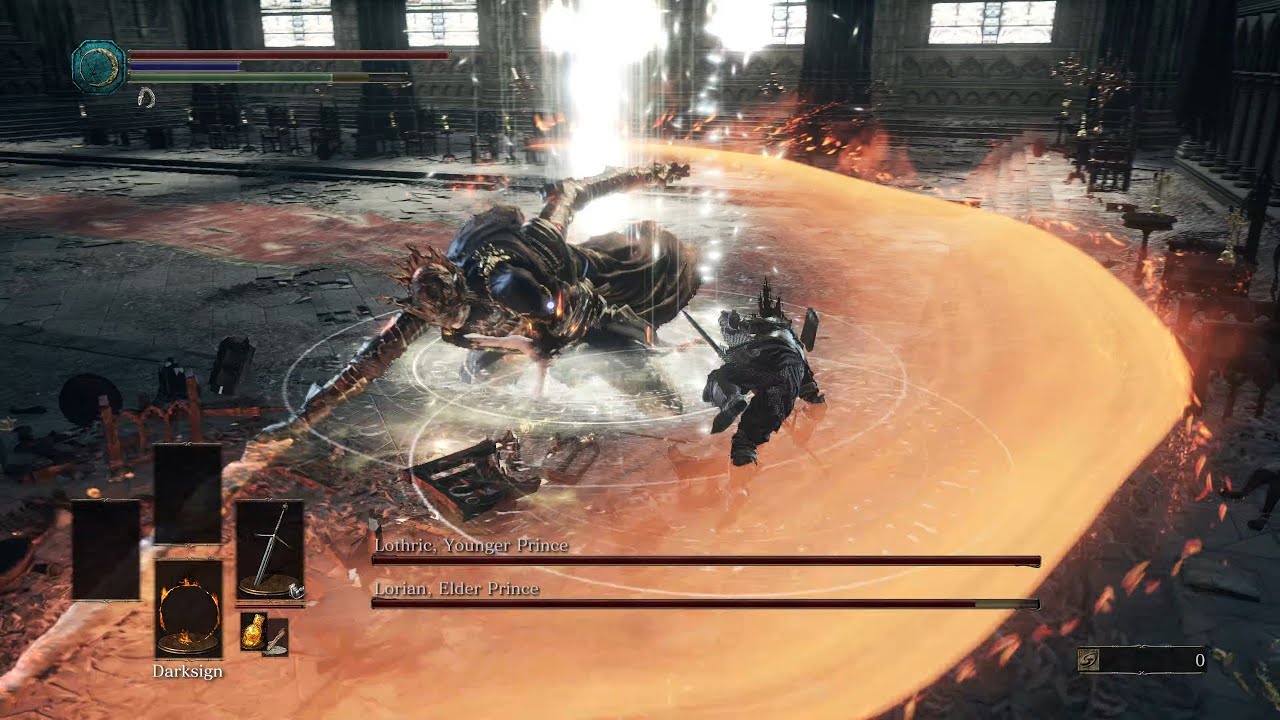 Dark Souls III - Lorian Elder Prince & Lothric Younger Prince 【 No Hit 】