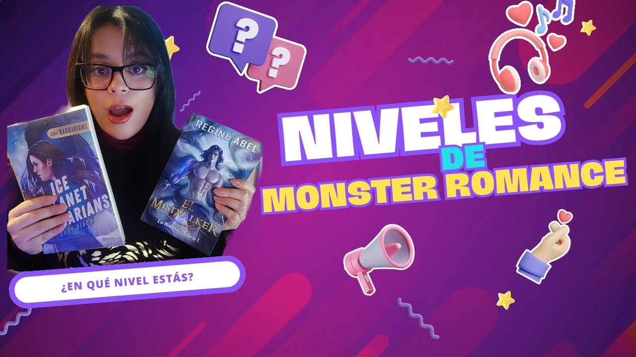¿En qué nivel de Monster Romance estás? 👀 #bookstagram #libros #humor #chile #booktube