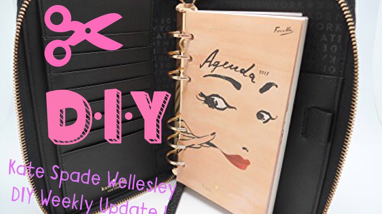 PLAN WITH ME ! KATE SPADE WELLESLEY DIY UPDATE