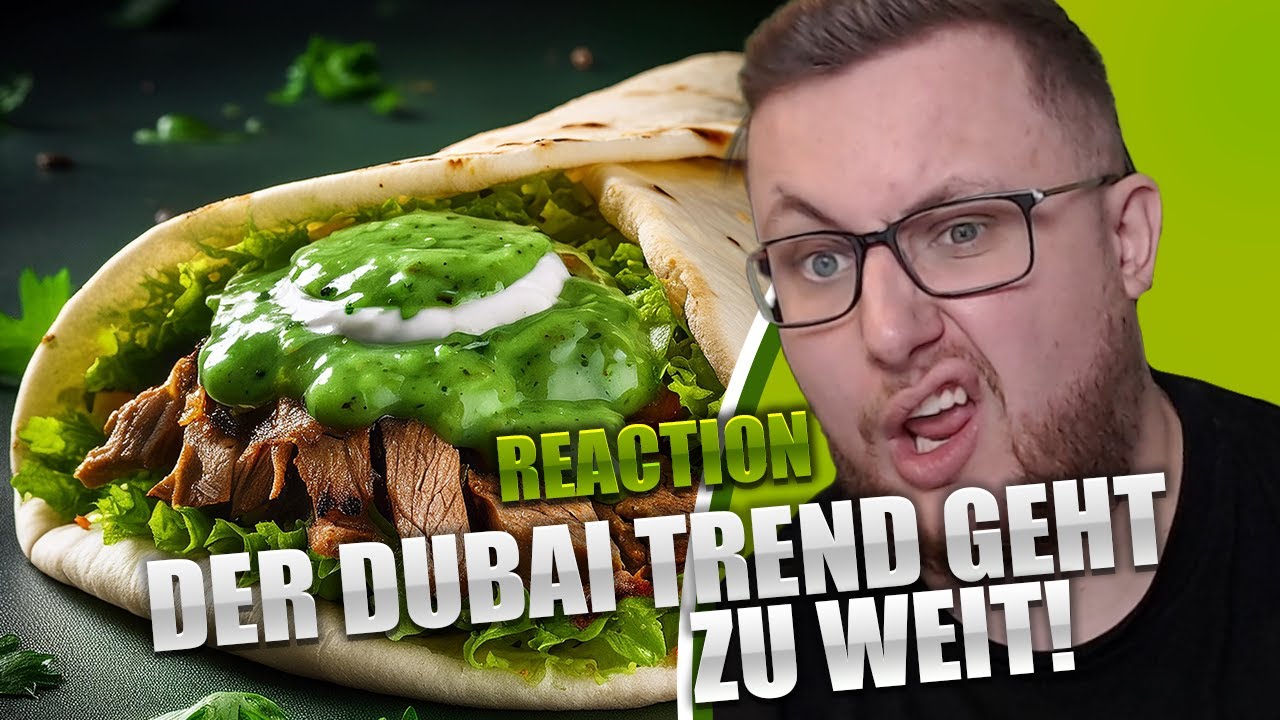 DUBAI SCHOKOLADE: Der DUBAI Trend geht ZU WEIT!✦ Ricky Reagiert