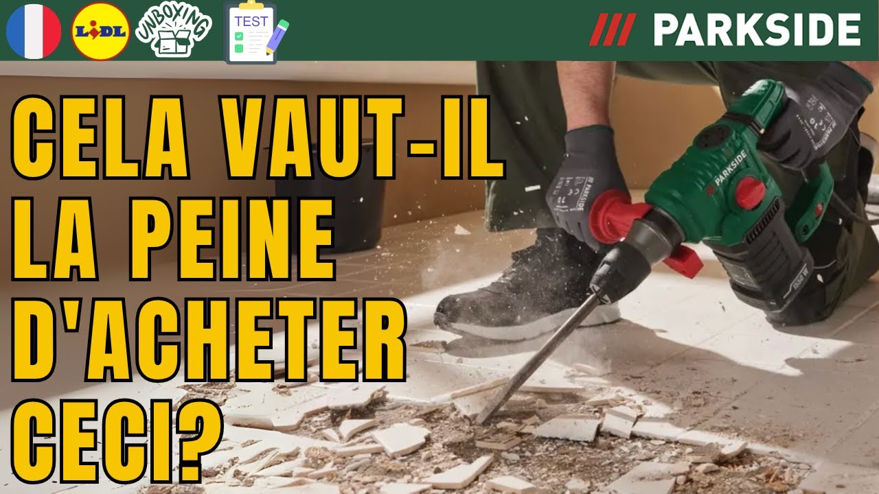 PERFORATEUR BURINEUR Parkside PBH 1550 C1 FRANCE FRANÇAIS LIDL