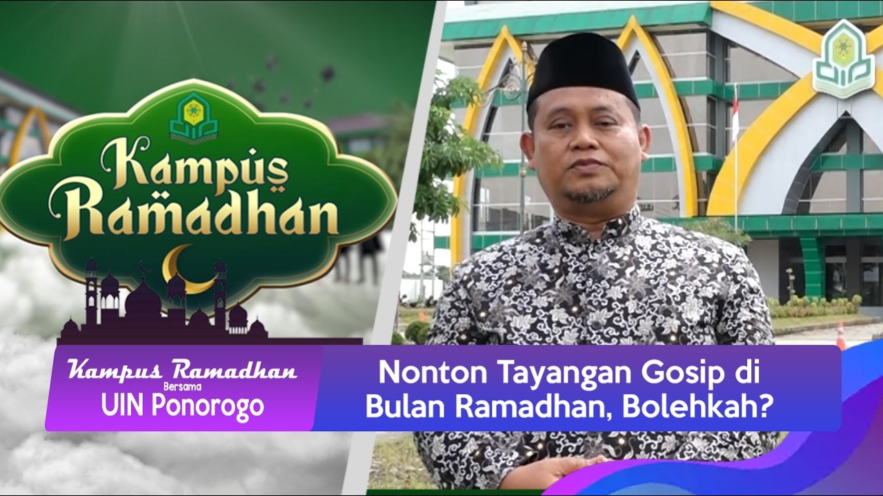 Nonton Tayangan Gosip di Bulan Ramadhan, Bolehkah?