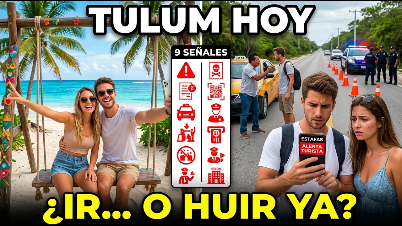 Tulum hoy: suben estafas y tensión; 9 señales para saber si conviene ir o huir ahora!