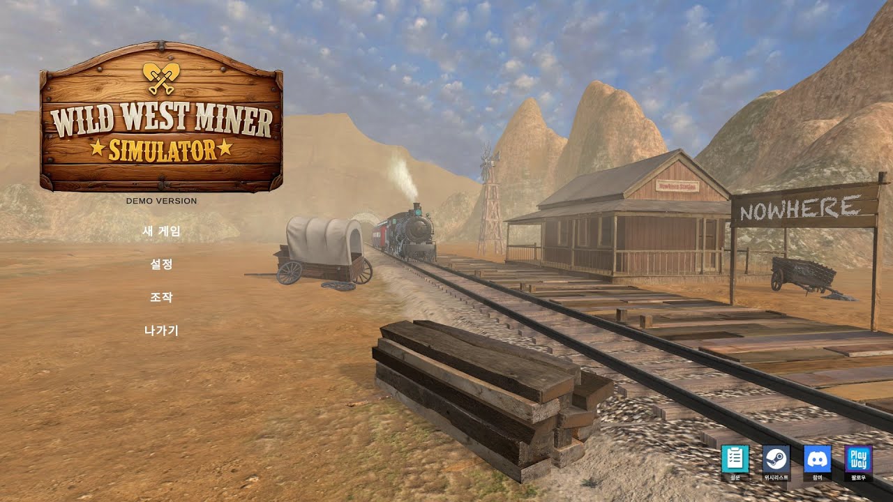 와일드 웨스트 마이너 시뮬레이터: 데모 (WILD WEST MINER SIMULATOR: DEMO) - (NO MIC)