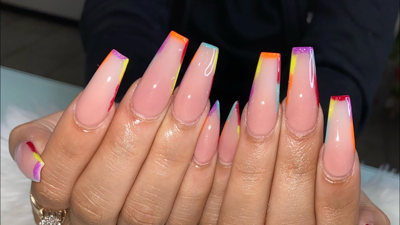 Acrylic Nails Tutorial | All Acrylic No Polish