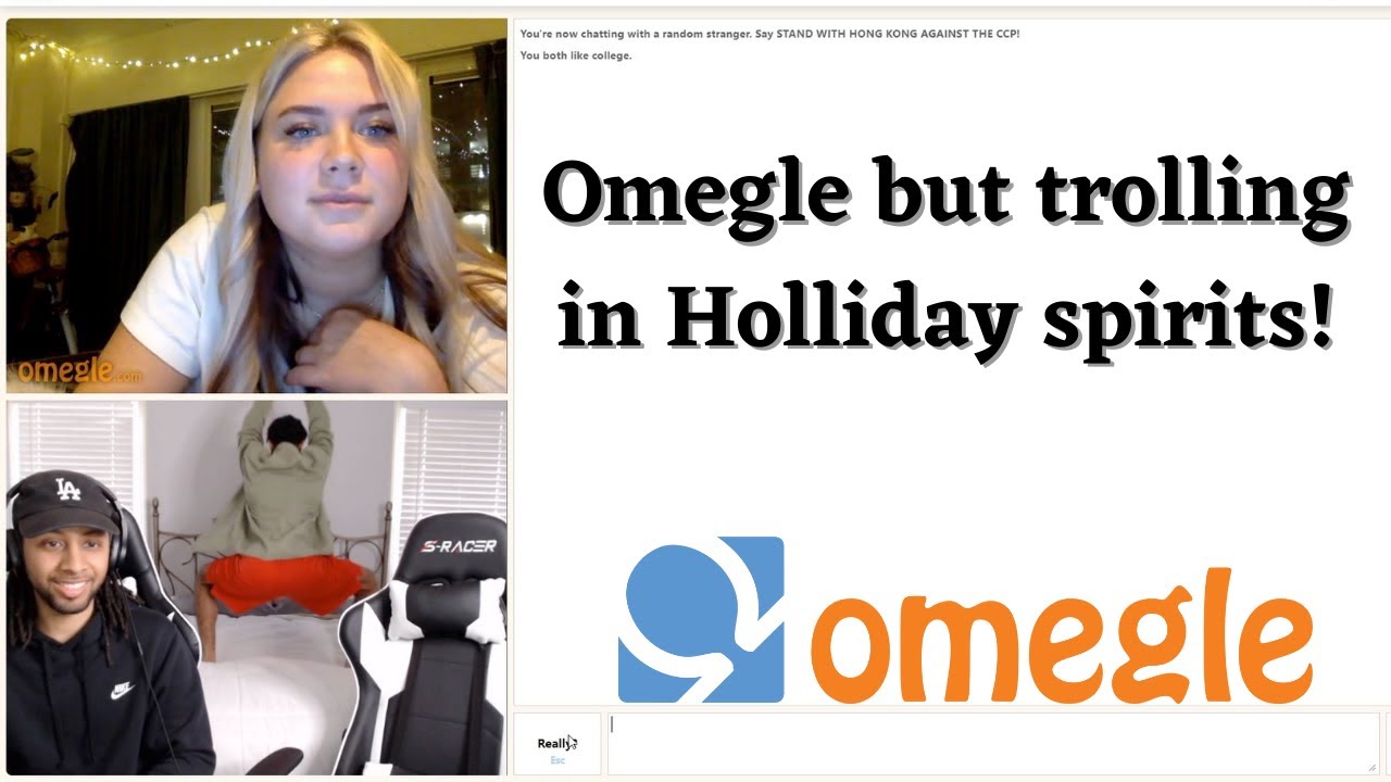 Omegle but being a Menace for the Holidays!