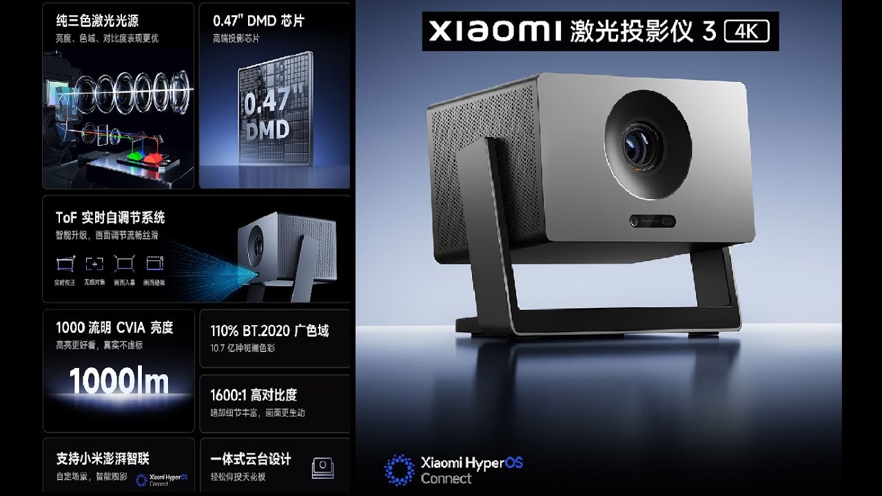 Xiaomi Laser Projector 3 4K
