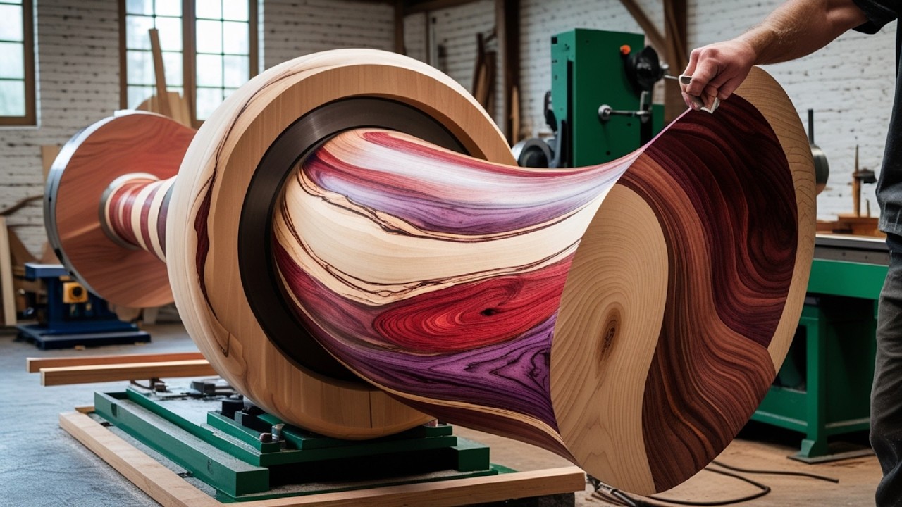 You Won’t Believe What This Rotten Log Became Created Unique Woodworking Products — DIY Woodturning