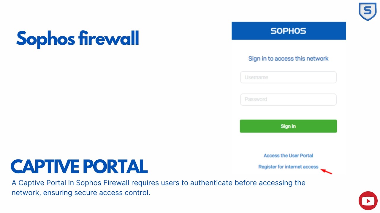 Sophos XGS Firewall: как настроить Captive Portal