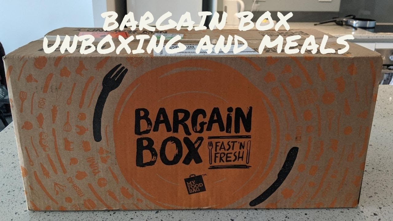 TRYING OUR FIRST BARGAIN BOX: UNBOXING AND MEALS // NEW ZEALAND MEAL KIT