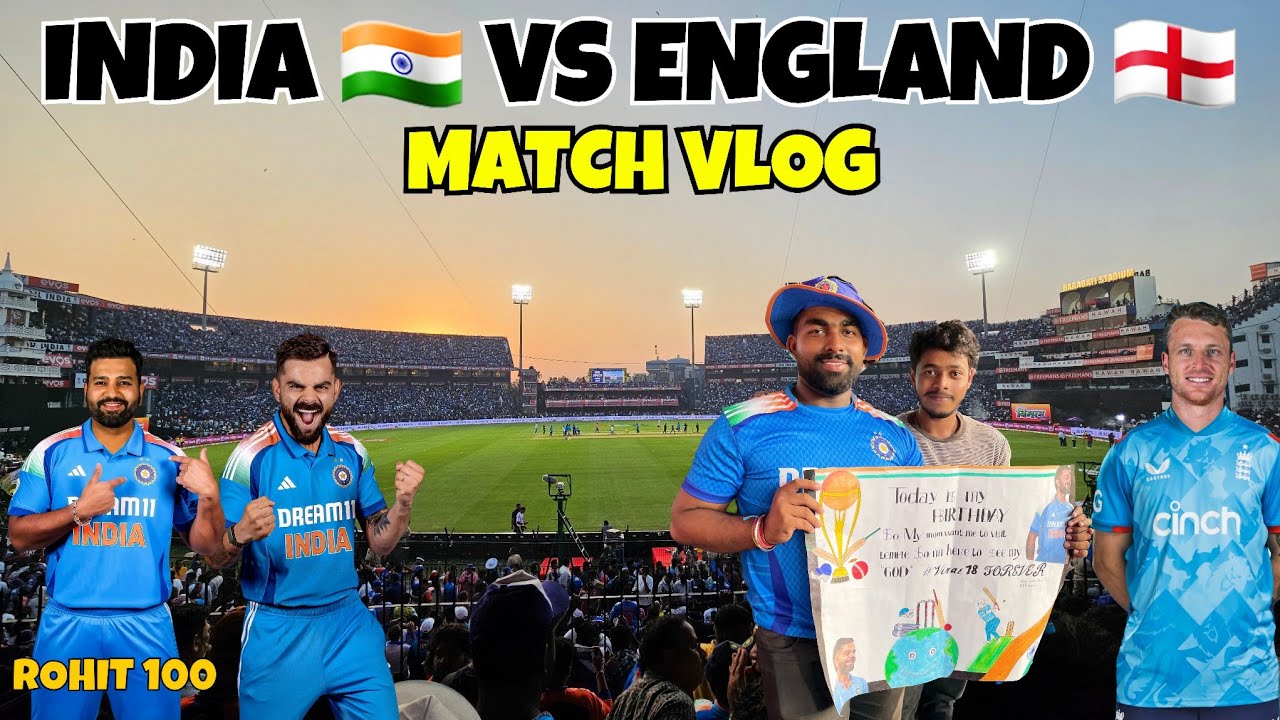 Lost My Ticket Before Entering Stadium || India vs England 2nd ODI at Barabati Stadium Cuttack