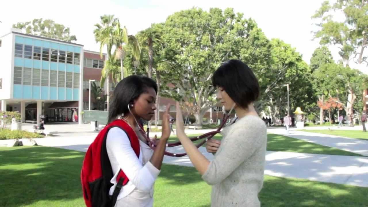 Can I listen to your heartbeat for a minute? in Los Angeles, U.S.