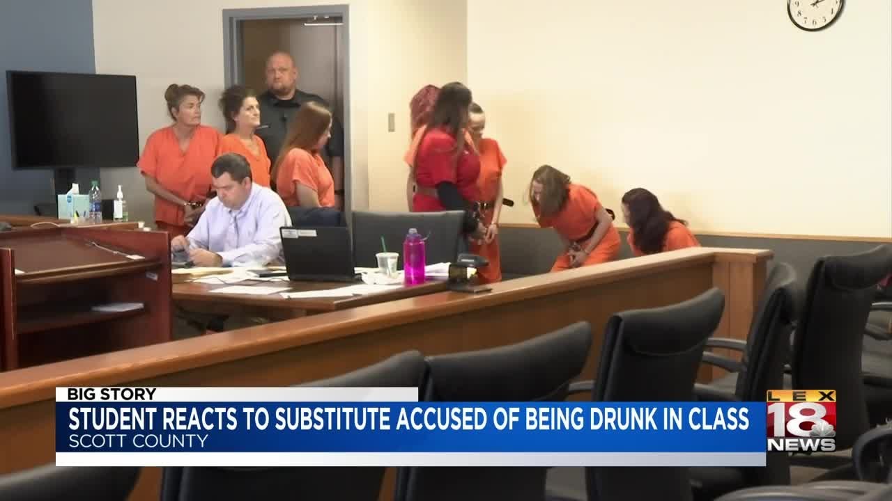 Student Reacts To Substitute Accused Of Being Drunk In Class