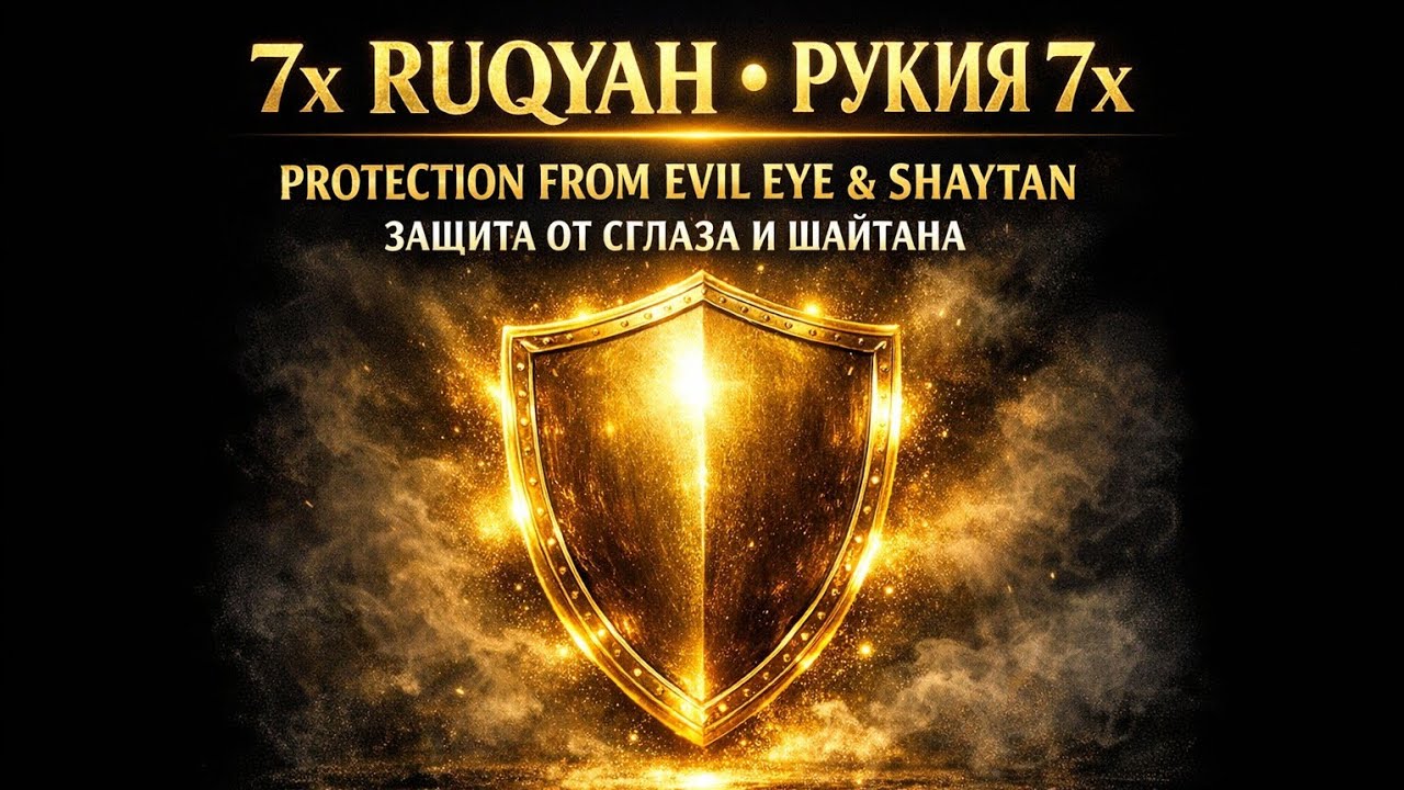 Powerful 7x Ruqyah Loop: Surah Al-Fatiha, Ayatul Kursi, Al-Ikhlas, Al-Falaq, An-Nas | AYOUB MUS'AB