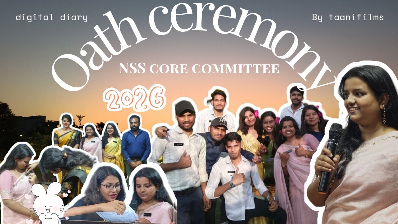 Proof That Nothing Goes as Planned🤷‍♀️ || NSS Oath Ceremony || A Very Chaotic  vlog || taanifilms ✨💗