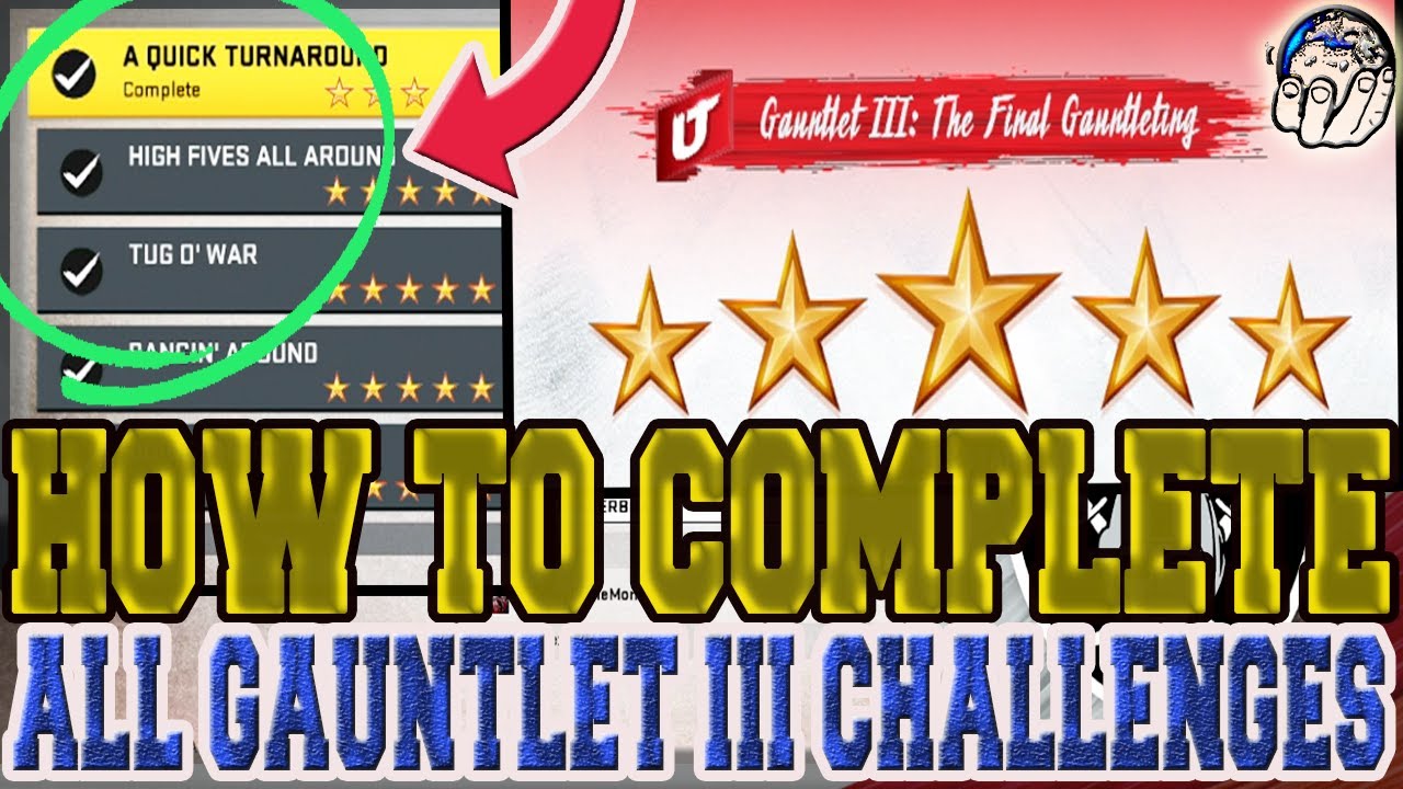 HOW TO COMPLETE *ALL* GAUNTLET III LEGEND CHALLENGES MAX 5 STARS TUTORIAL! Madden 20 Ultimate Team