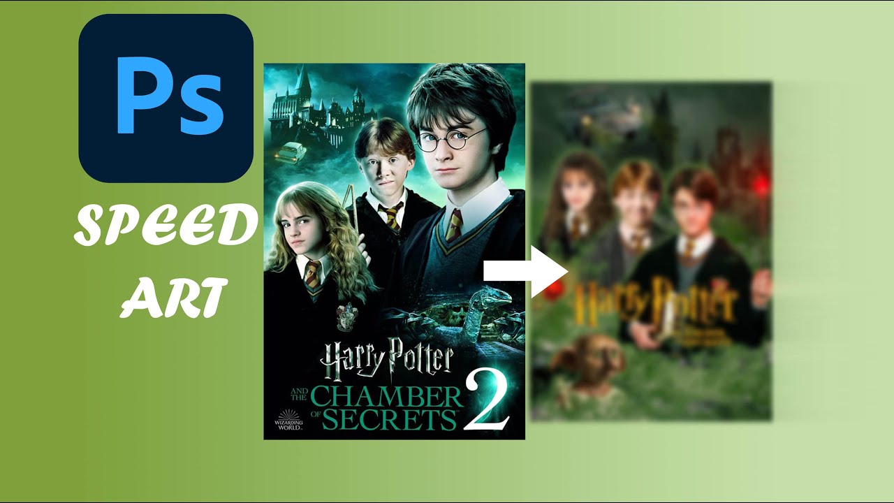 Harry Potter and the Chamber of Secrets - POSTER remake | PHOTOSHOP