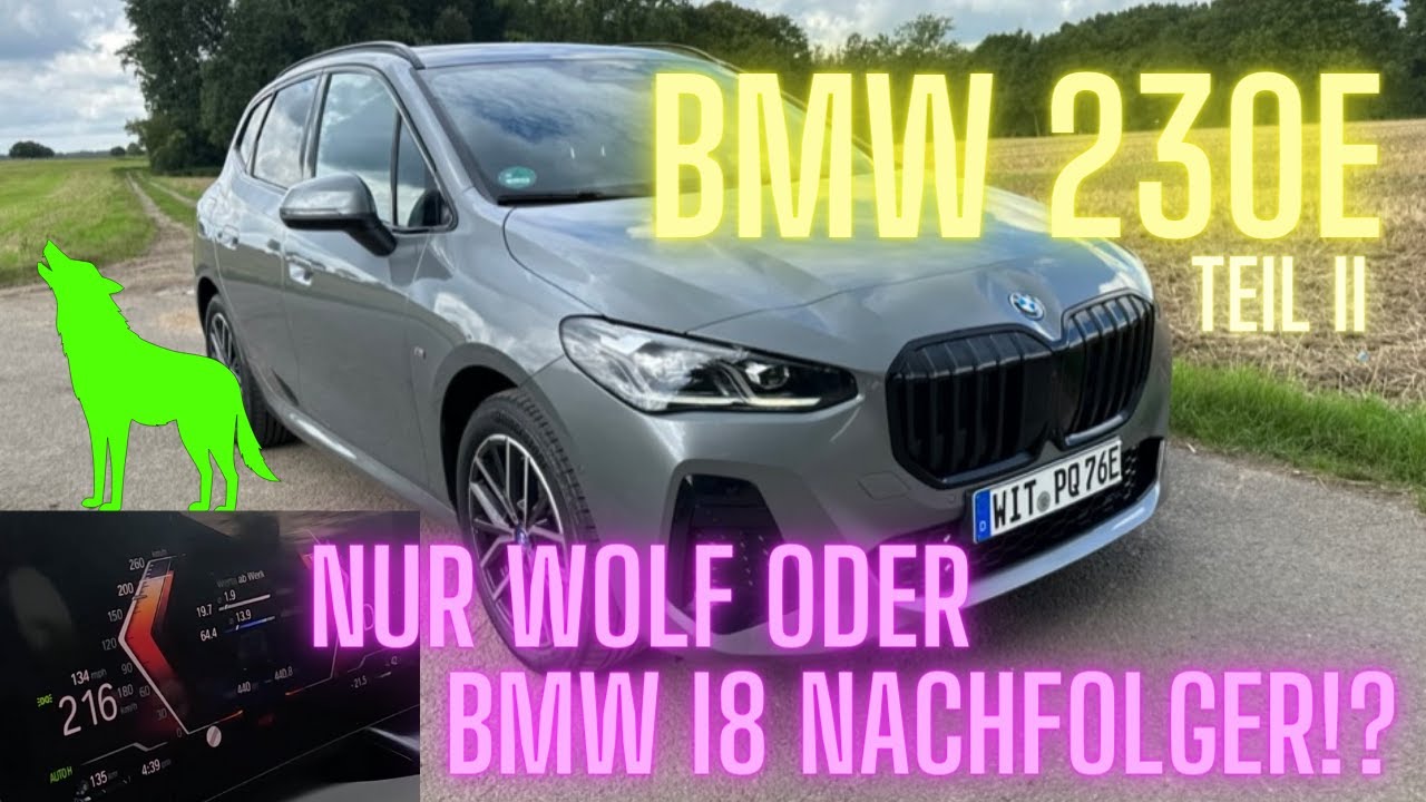 Fahraktiv im BMW 230e: Nur Wolf oder BMW i8 Nachfolger?