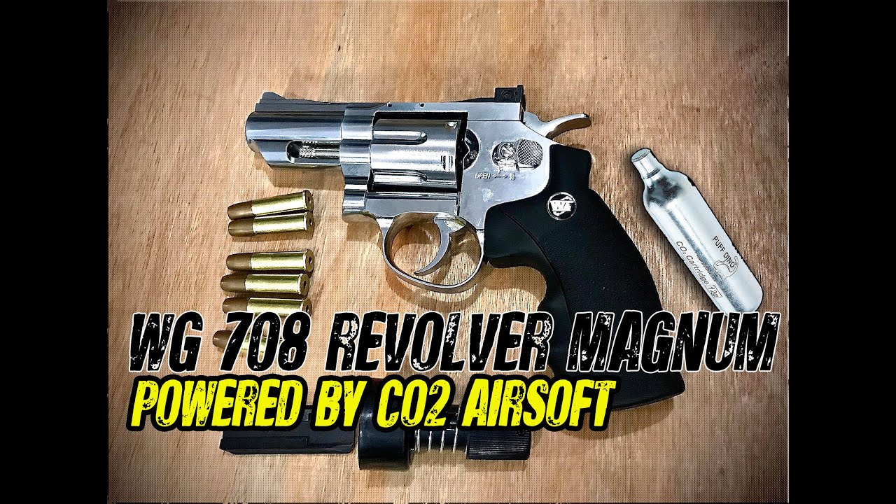 WG 708 REVOLVER MAGNUM SHORT  I  Co2 I Airsoft