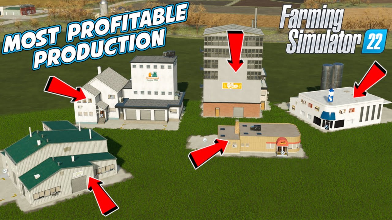 FS22 Самое прибыльное производство | Farming Simulator 22