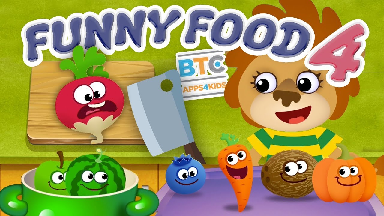 Funny Food 4 [Learning Games 4 Kids Toddlers]