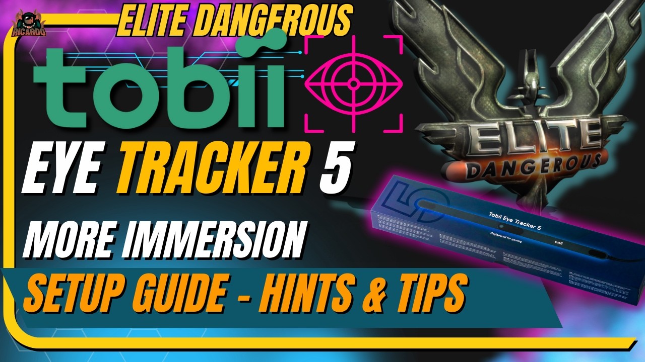 Experience Elite Dangerous in a New Way with Tobii Eye Tracker 5!