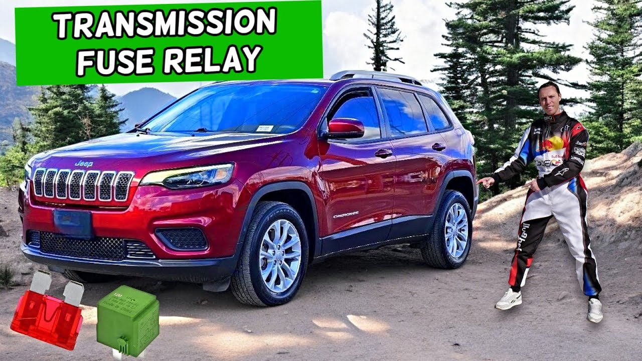 Jeep Cherokee TCM TCU Transmission Control Module Fuse Relay Location Replacement 2014 2023