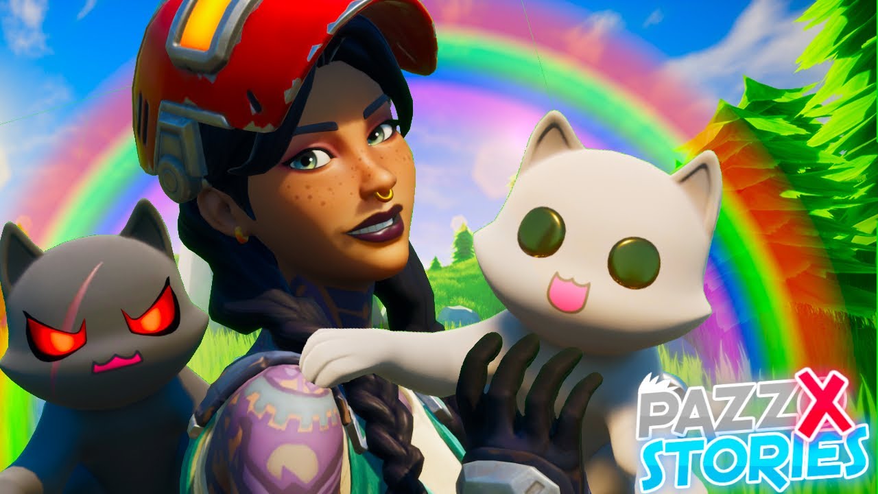 LE VERE ORIGINI DI KIT FELICE 🎬 FILM 🎬 Fortnite Stories Pazzox
