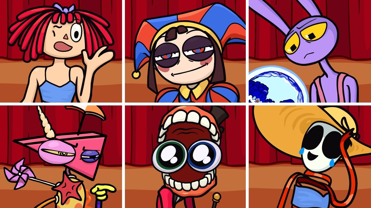 THE AMAZING DIGITAL CIRCUS Episode 7 in Among Us (Watch Before Episode 8)