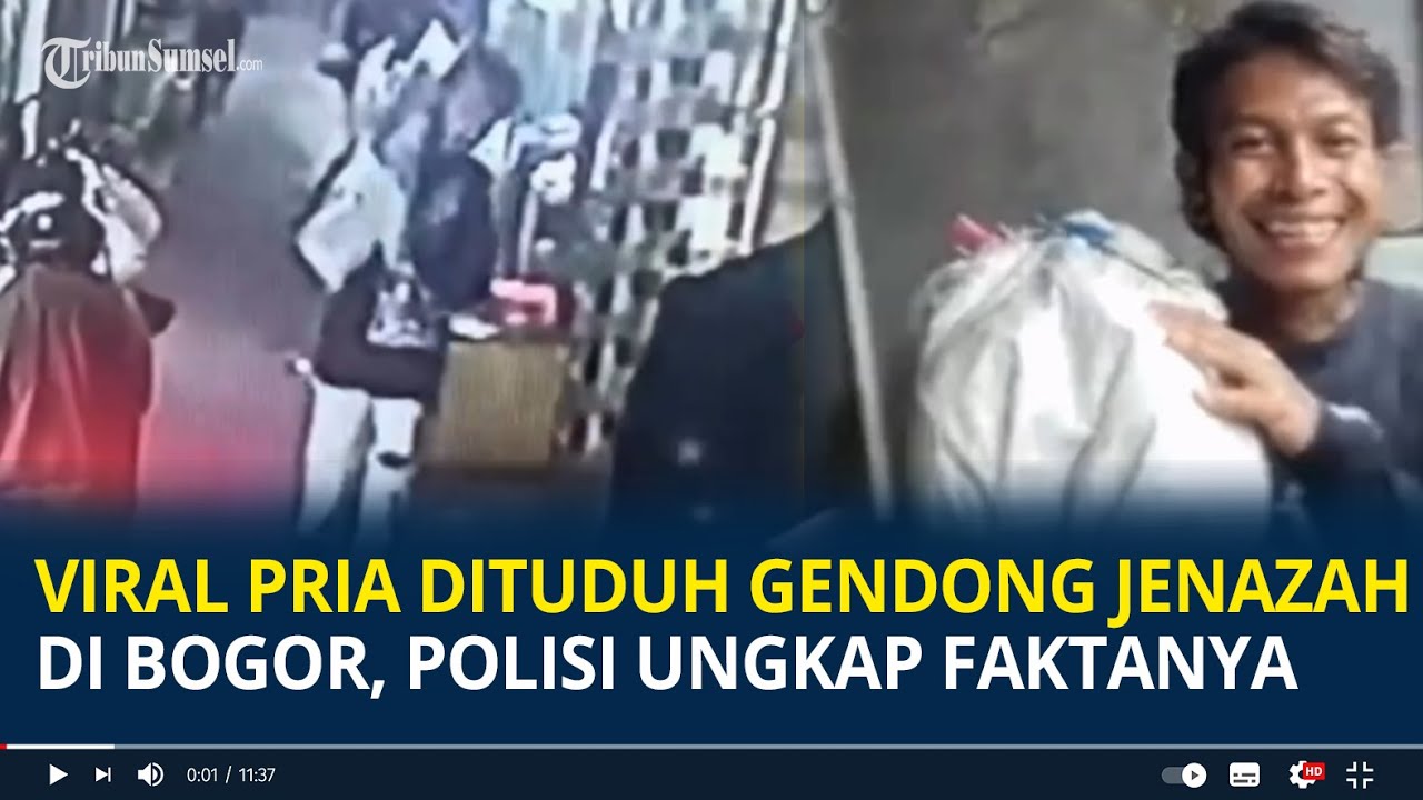 Viral Pria Dituduh Gendong Jenazah di Bogor, Polisi Ungkap Faktanya