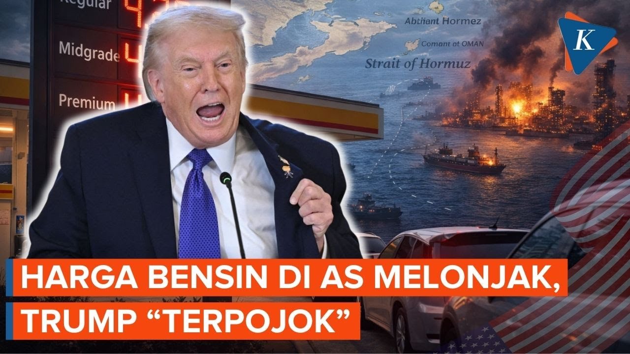 Imbas Perang Iran, Lonjakan BBM di AS Jadi Bumerang bagi Trump?