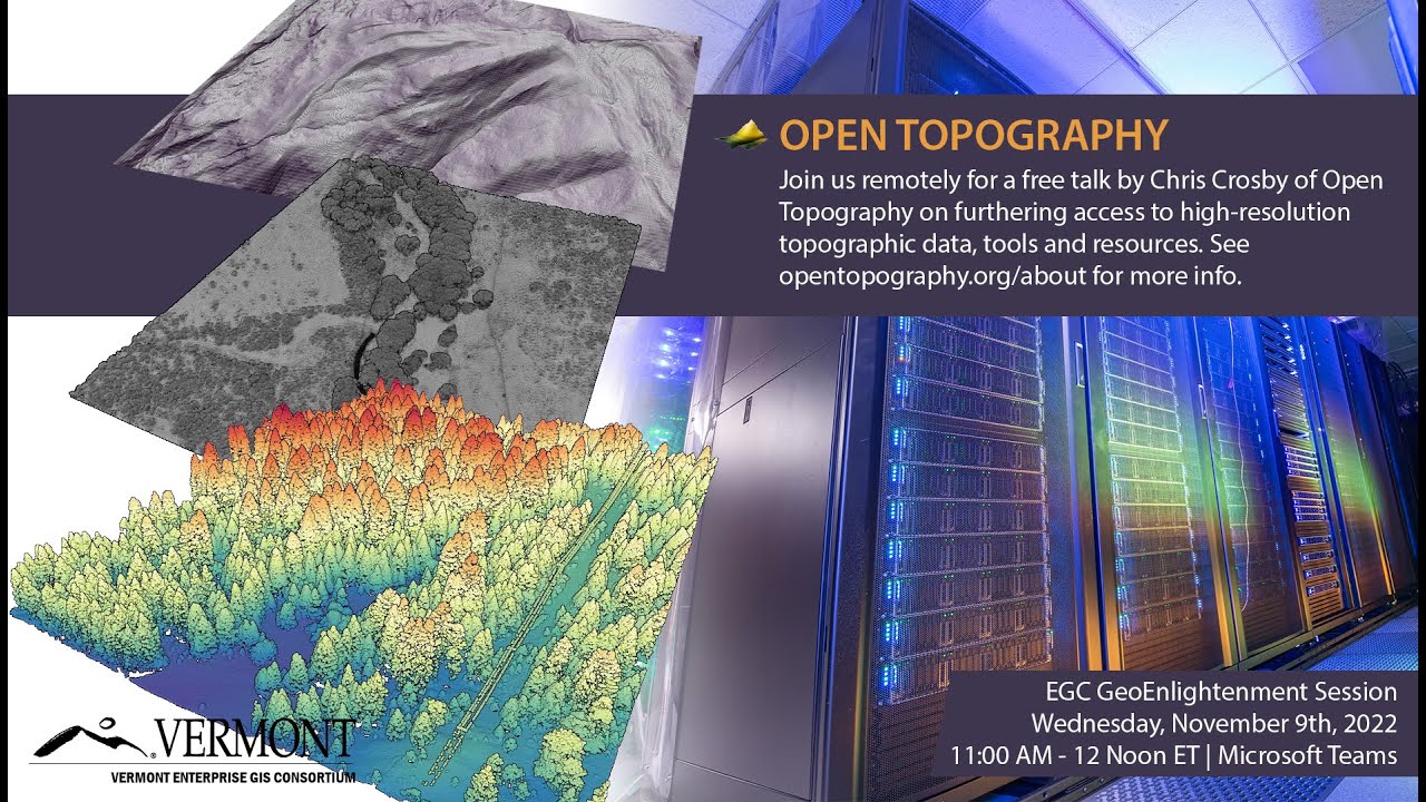Open Topography: Enabling Access to High Resolution Elevation Data