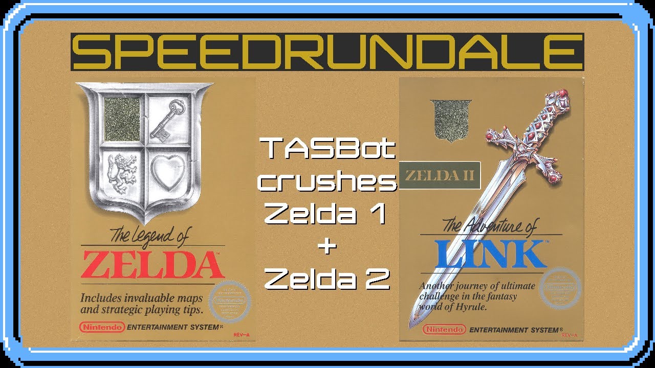 TASBot Zelda double header: Legend of Zelda and Adventure of Link with Rocket Beans at Speedrundale!