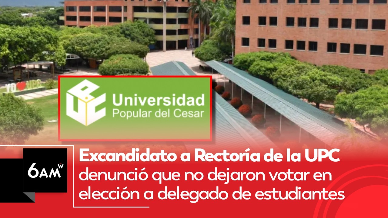 “Ni siquiera los esperaron”: denuncian irregularidades en elección del rector de la UPC | 6AM W