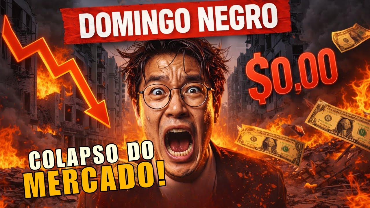 DOMINGO NEGRO: O mercado não sobreviverá ao amanhã. (Colapso)