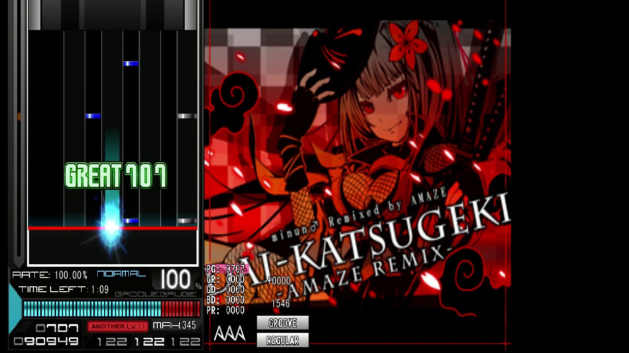 [BMS] sl0 Dai-katsugeki(AMAZE Remix) [7ANOTHER] AUTO PLAY