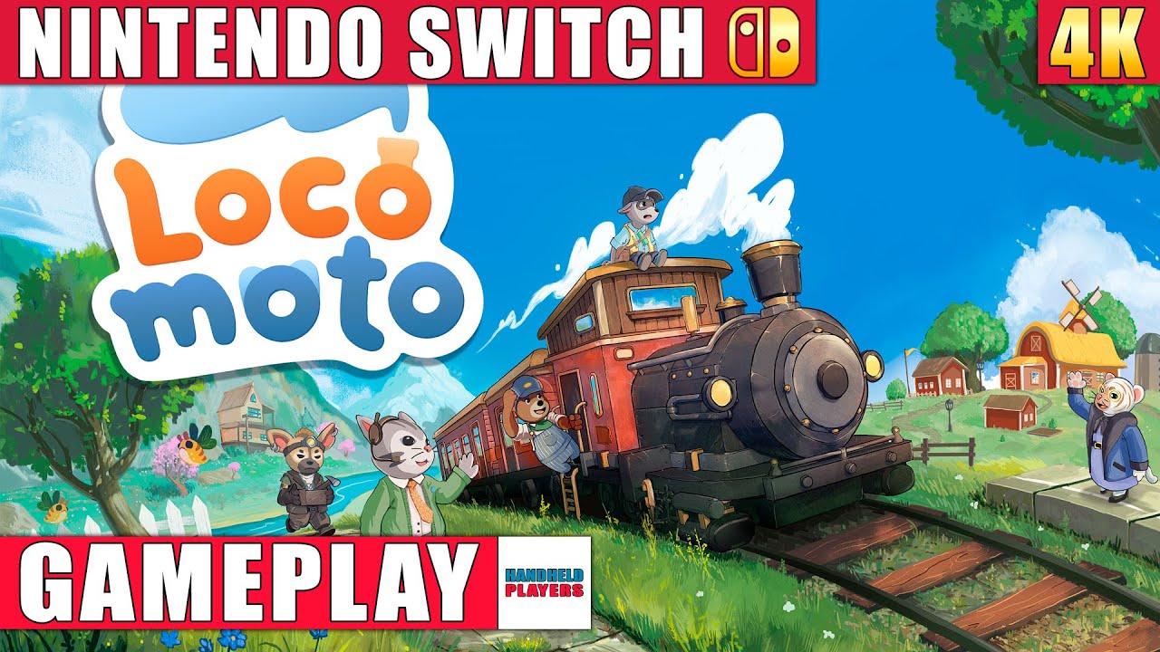 Locomoto Nintendo Switch 1 Gameplay in 4K