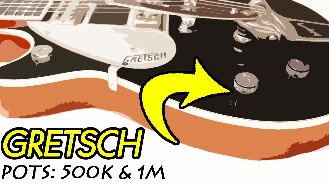 Gretsch Filtertrons: 500k Pots or 1 Meg?